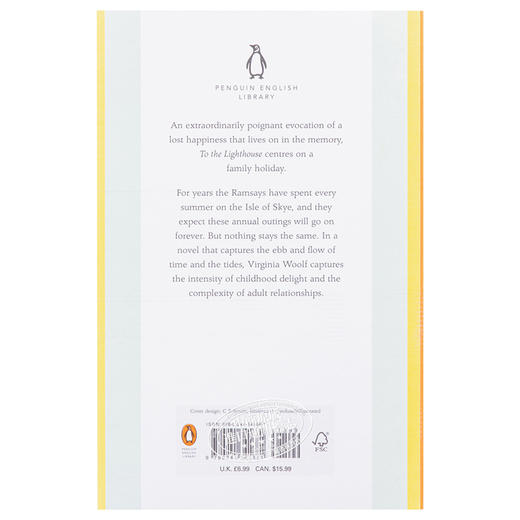预售 【中商原版】弗吉尼亚 伍尔夫 到灯塔去 PEL To the Lighthouse 英文原版 Virginia Woolf 商品图1