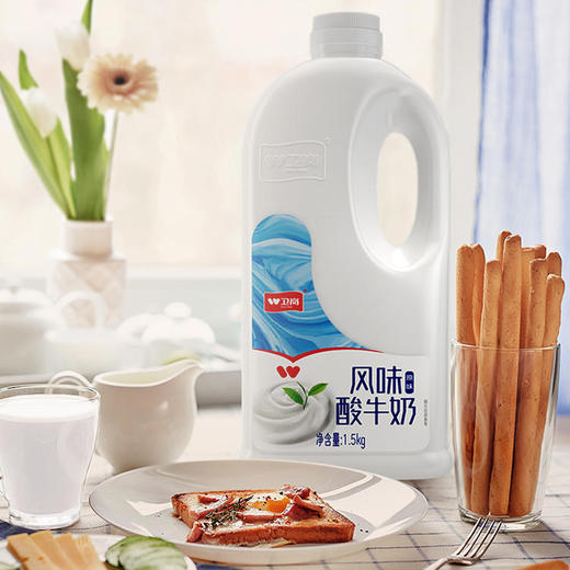 卫岗 原味风味酸牛奶 1.5KG✖️2桶 商品图2