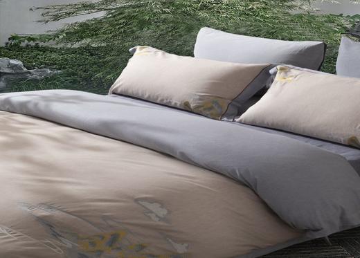 远梦水天一色_纯棉色纺绣花四件套 商品图1