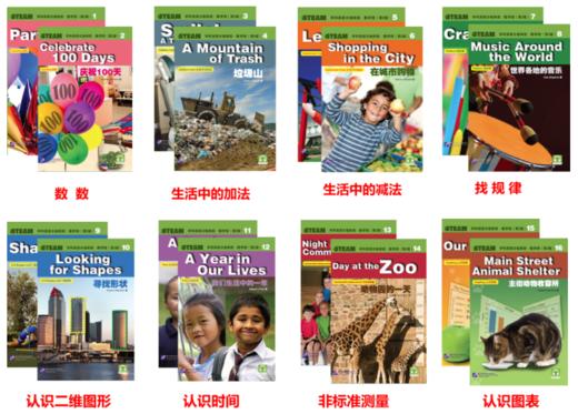 【直播专享·3-12岁】STEAM学科英语分级阅读 数学馆&科学馆1-3级 赠送音频 商品图3