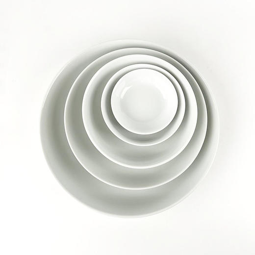 不仁斋新款正德盘一套豆青釉＋纯白釉 商品图3