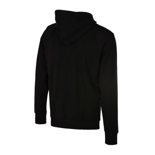 Hugo Boss 雨果博斯 男士黑色棉质经典logo标识长袖套头运动衫卫衣 SOODY-50415899-006 商品图3