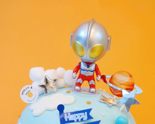 奥特曼守卫地球蛋糕（提前一天预定） 商品图1