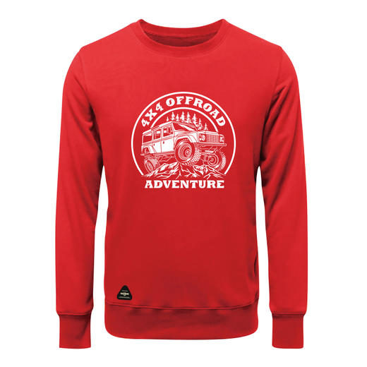 经典越野路虎车创意汽车图案印花圆领套头卫衣毛圈衫defender队服NMT-1711 商品图4