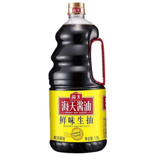 【批发】海天鲜味生抽1.9升/桶*6桶/件 商品图0