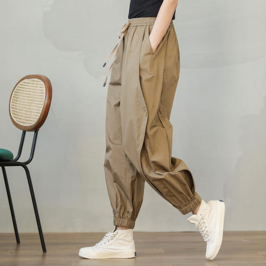 裁缝学苑AG202 小脚萝卜裤束脚哈伦裤子纸样女裤打版裁剪图纸版型 商品图2