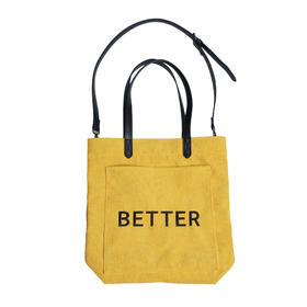 Better系列灯芯绒斜挎手提包
