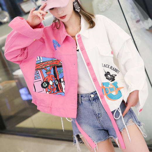 裁缝学苑AG201 新款2021短款拼接外套纸样女夹克打版图服装女装 商品图1