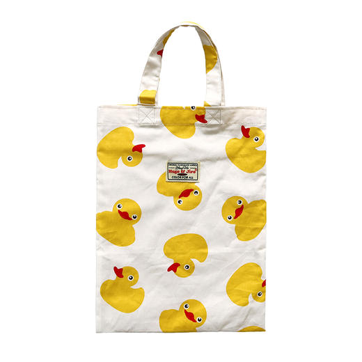 HUJI祤集Ditsy手提袋插画鸭鸭 商品图0
