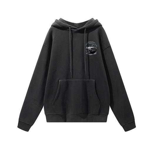 尼桑日产途乐越野车印花图案带帽抓绒卫衣宽松版型潮人服装NMT-1720 商品图5