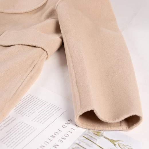 裁缝学苑AG205 双面羊绒大衣纸样2021新款女装双面呢外套打版图 商品图4