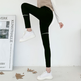 【百图lulu 定制】【魔术裤】保暖裤 高腰显瘦铅笔小脚裤 牛仔裤 高弹舒适不勒 打底裤