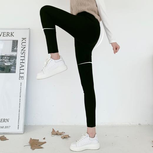 【百图lulu 定制】【魔术裤】保暖裤 高腰显瘦铅笔小脚裤 牛仔裤 高弹舒适不勒 打底裤 商品图0