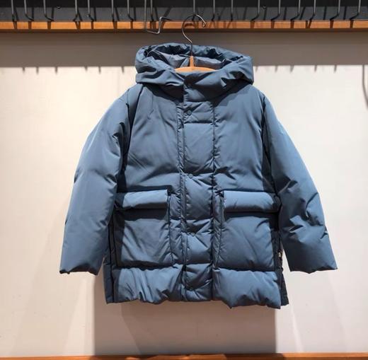 天空之城-jnby by JNBY-连帽羽绒服（浅灰蓝、假黑） 商品图0