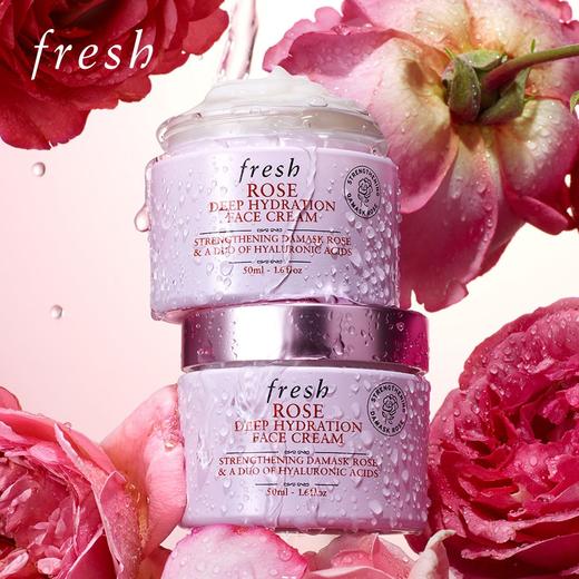法国 Fresh馥蕾诗 大马士革玫瑰密集保湿面霜 50ml/100ml 商品图2