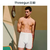 Threegun三枪 【舒肤棉】罗纹弹力男士平角内裤四角内裤（1条装）-50036B911 商品缩略图2