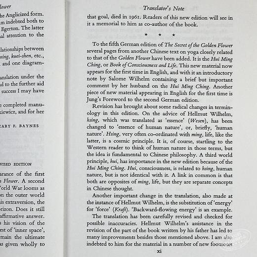 预售 【中商原版】金花的秘密 中国生命之书 卫礼贤 英文原版 The Secret of the Golden Flower Richard Wilhelm 商品图5