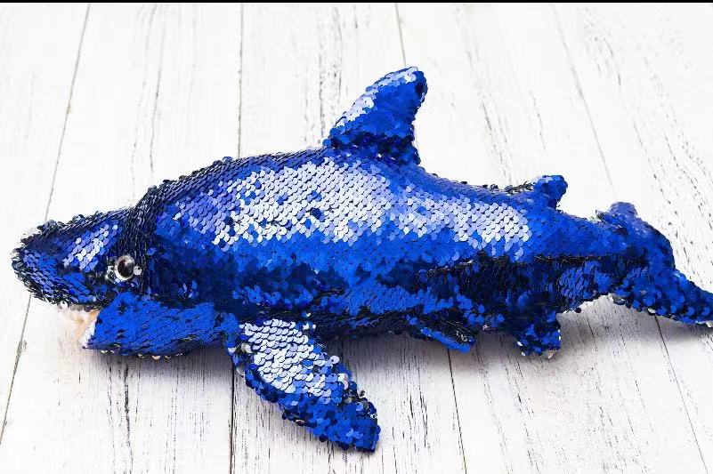 BehringWorld贝林自然世界亮片动物系列 鲨鱼