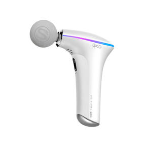 SKG按摩筋膜枪F5肌肉放松器按摩枪热敷迷你女颈膜枪按摩仪（颜色随机）