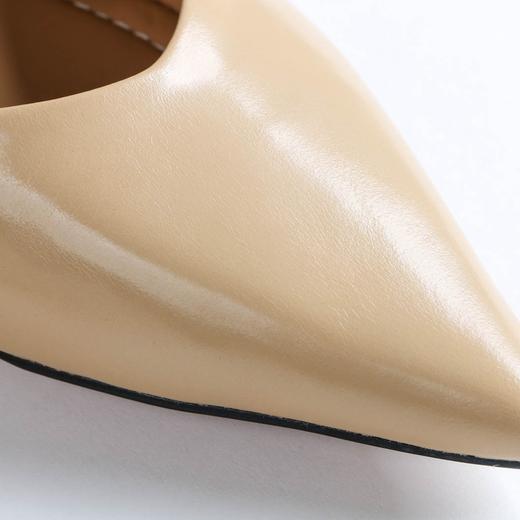 【à perles】尖头小高跟，软胎牛，一脚蹬，4cm后跟，百搭通勤【清仓，不退不换】 商品图7