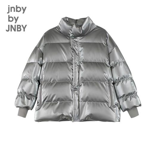 江南布衣童装21冬装新款男女童立领羽绒服1L9C17480 商品图4