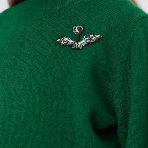 江南布衣童装21冬装新款男女童半高领毛衫1L9377120 商品图3