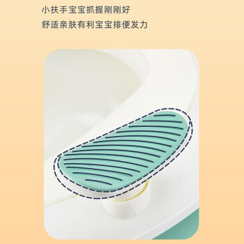 潮物 儿童坐便器宝宝马桶婴幼儿便盆男女小孩尿盆婴儿座便器男女宝宝厕所辅助器 升级企鹅款绿色 商品图2