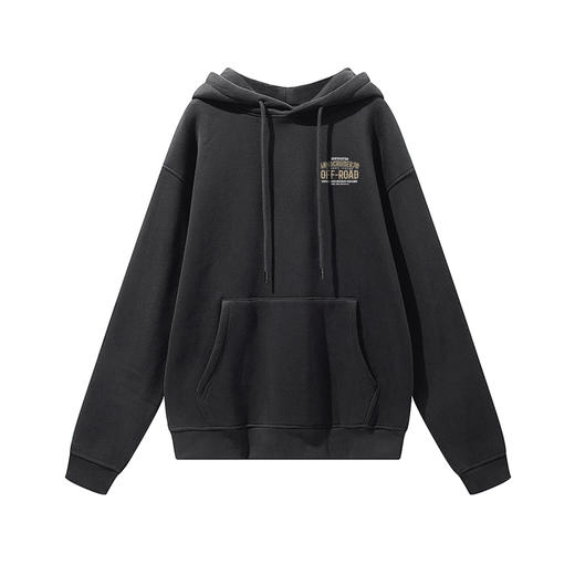 丰田LC系列经典越野车图案带帽抓绒套头卫衣oversize版型个性休闲款NMT-1719 商品图4
