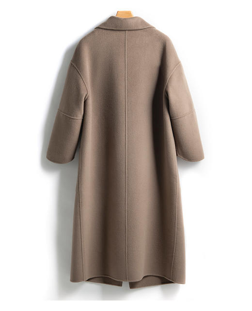 裁缝学苑AG206 女装新款2021双面羊绒大衣纸样双面呢打版裁剪图纸 商品图3