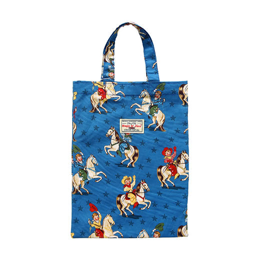 HUJI祤集Ditsy手提袋插画复古系列 商品图1