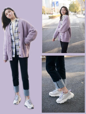  »»元气少女的出街首选——减龄老爹鞋