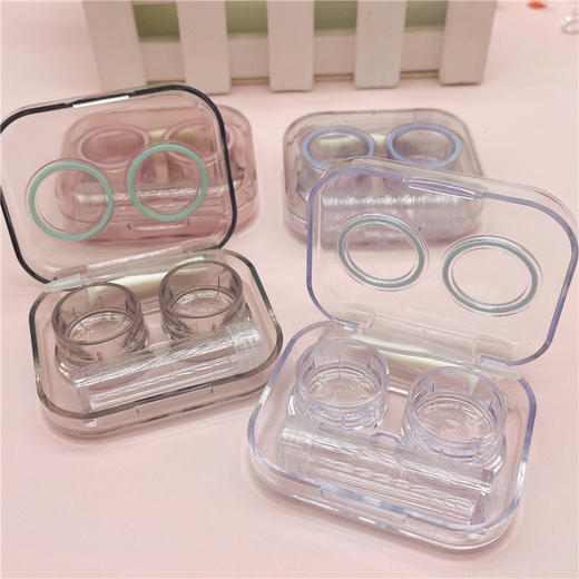 无需拧盖美瞳盒子新款带瓶306 商品图3