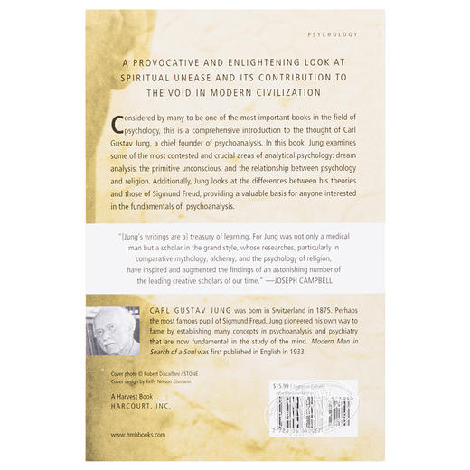 【中商原版】荣格：寻求灵魂的现代人 英文原版 Modern Man in Search of a Soul C.G. Jung 商品图1