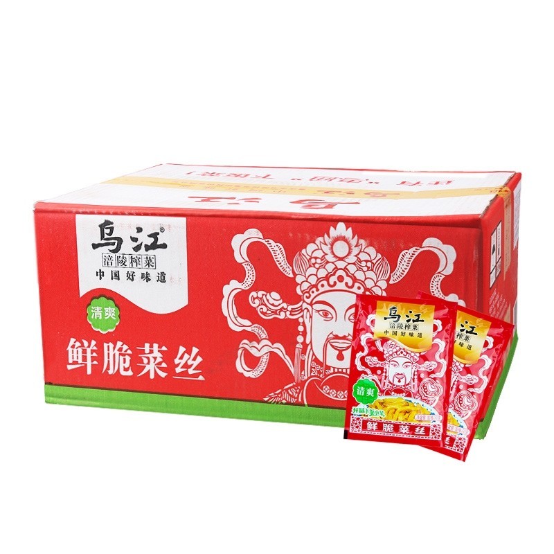 【批发】乌江榨菜丝60g/袋*100袋/件