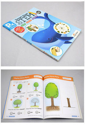 聪慧启蒙系列科学练习册套装3册 英文原版 Smart Start STEM Grade Prek K 1 幼儿园小中大班一年级 美国加州教辅进口英语书 商品图3