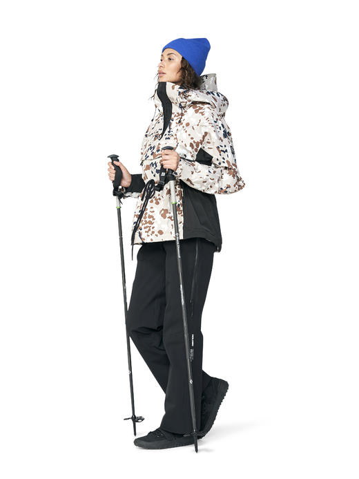 Holden - Alpine Anorak - Leopard Camo/Black - 女装 - 滑雪夹克 - 豹纹/黑色 商品图1