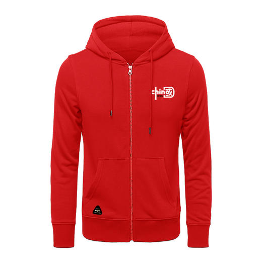 简约中国图案设计印花秋冬拉链带帽卫衣聚会文化衫潮男个性外套NMT-1710 商品图3