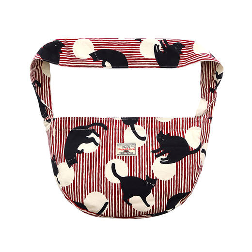 HUJI祤集Hobo斜挎包插画剪影猫咪 商品图2