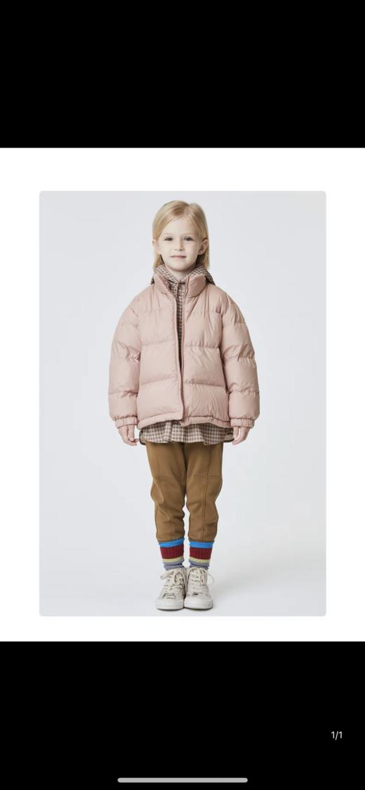 江南布衣童装21冬装新款男女童宽松羽绒服1L9C17320 商品图6