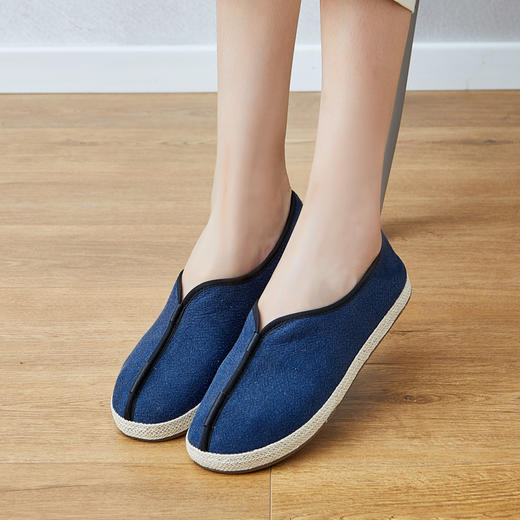 非遗传承与现代结合 以草药纳底的本草布鞋 商品图2