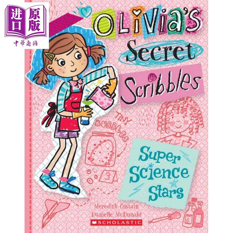 中商原版】Olivia's Secret Scribbles 4 Super Science Stars 学乐奥莉