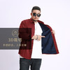 【新款DM】加肥加大品质加绒衬衫长袖衬衫高弹力休闲商务衬衫纯色 商品缩略图2
