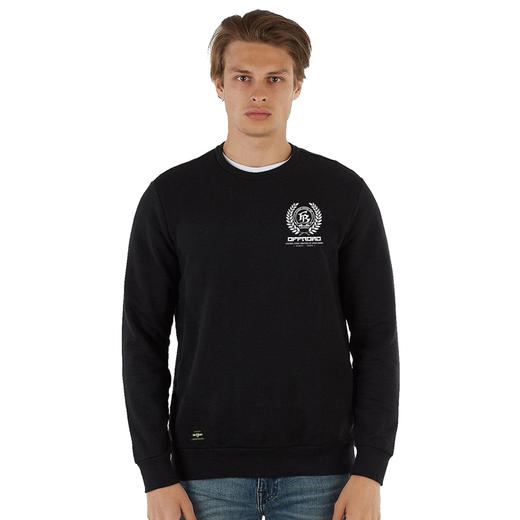 4X4越野赛事战车飞驰印花图案圆领套头毛圈卫衣长袖衫NMT-1718 商品图0