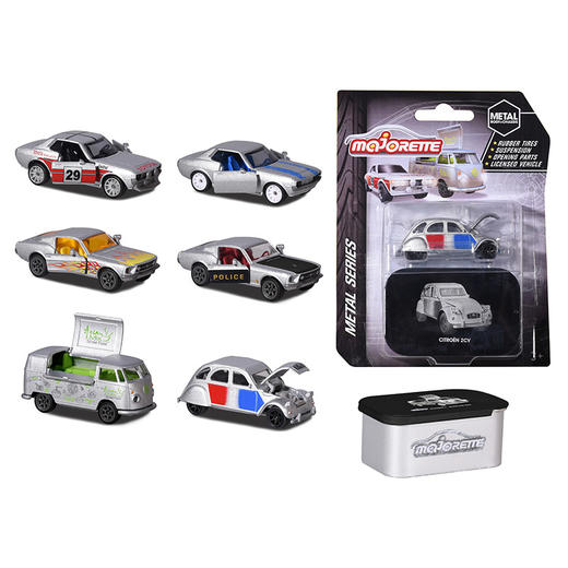 Majorette 美捷轮儿童玩具豪华复古小车（合金系列）3岁+   商品图0