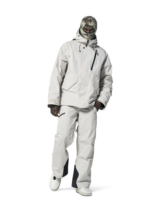 Holden - Fishtail Parka - Canvas - 男装 - 滑雪夹克 - 白色 商品图1