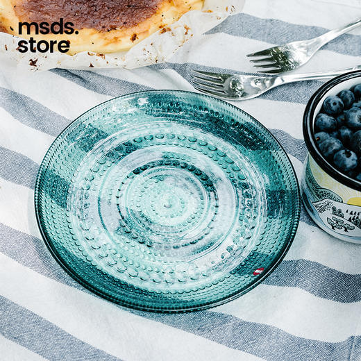 【6F】廊湾芬兰iittala伊塔拉Kastehelmi露珠玻璃水杯碗盘花瓶烛台北欧餐具 商品图3