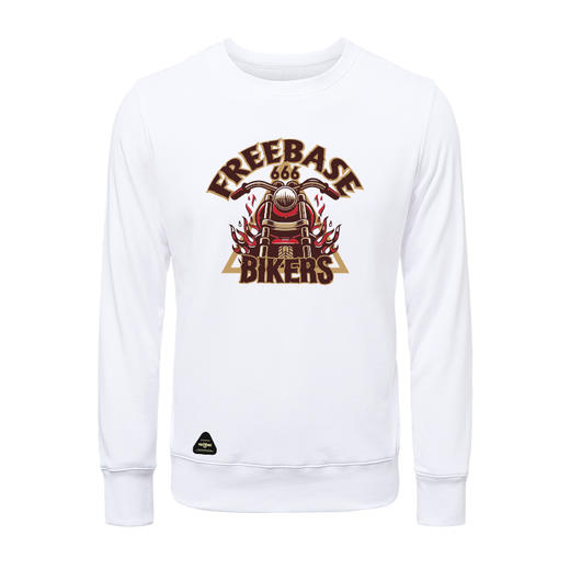 FREEBASE个性机车图案卡通创意设计圆领套头卫衣秋冬户外休闲服NMT-1713 商品图3