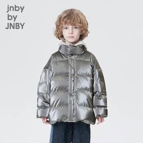 江南布衣童装21冬装新款男女童立领羽绒服1L9C17480