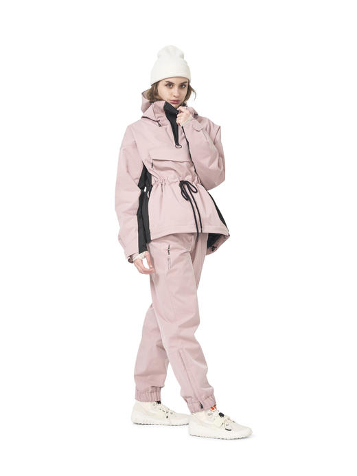 Holden - Alpine Anorak - Woodrose/Black - 女装 - 滑雪夹克 - 粉色 商品图1