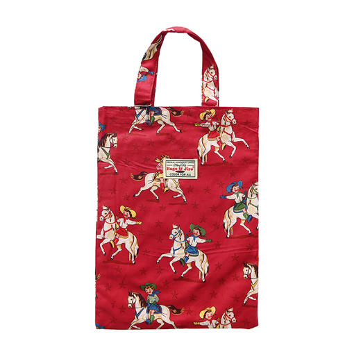 HUJI祤集Ditsy手提袋插画复古系列 商品图0